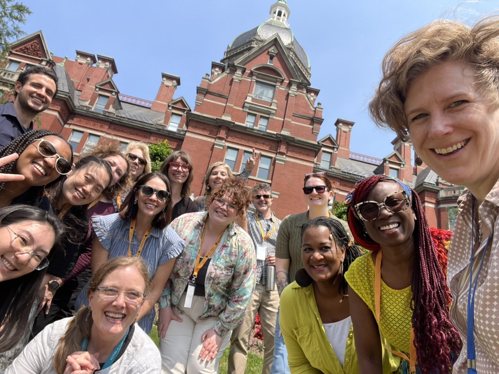Johns Hopkins Peabody Institute class photo - The Power of Music in Healthcare course participants